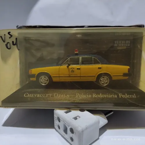 Miniatura Chevrolet Opala Polícia Rodoviária Federal