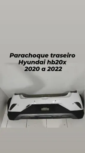 Parachoque traseiro Hyundai hb20x 2020 a 2022