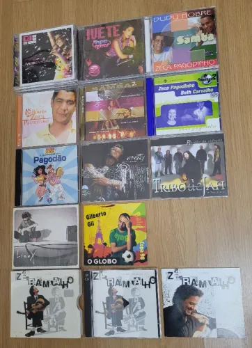 Combo c/16 CD'S Diversos Zé Ramalho 20anos (Acústico), Ivete Sangalo, Zeca Pagodinho