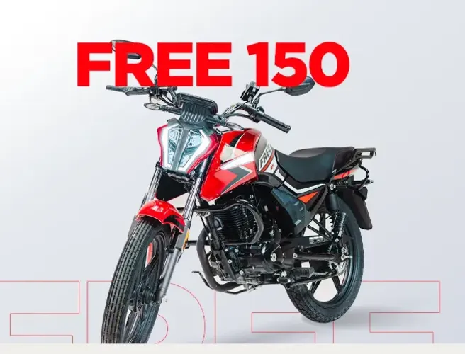 Shineray Free 150cc 2026 - Financiamos Zero Entrada - 24x nos Cartões