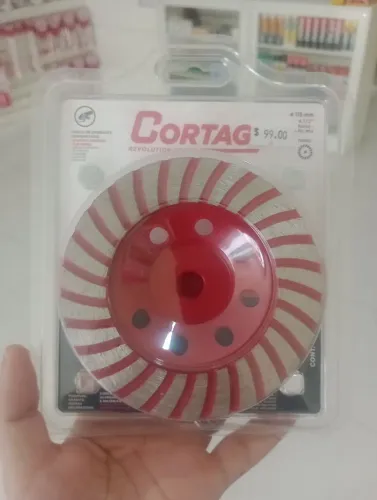 Disco Diamantado Cortag Turbo para Esmerilhadeira