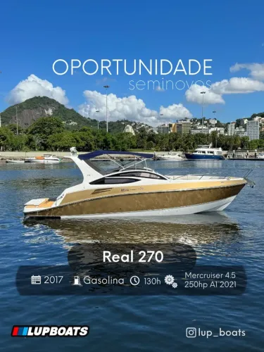 LANCHA REAL 270 - 2017 (CORAL, PHANTOM, VENTURA, FOCKER, NX BOATS)