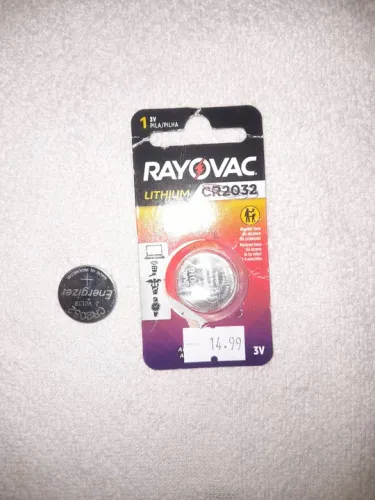 Bateria Rayovac CR2032 - 3V - Nova