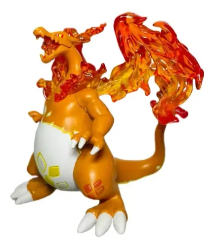 Takara Pokemon Moncolle Charizard Gigantamax - Altura 10 Cm - boneco original Takara Tomy