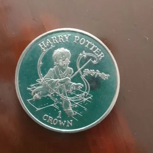 Moeda comemorativa Harry Potter - Reino Unido