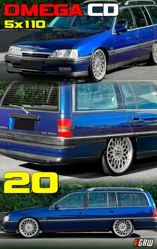 Rodas Chevrolet Omega CD 20 Aro 20 Bbs Novas