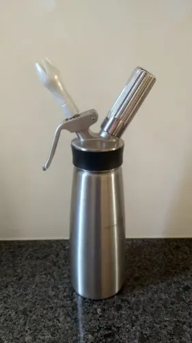 Garrafa sifão Chantilly profissional isi