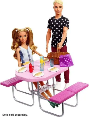 Mesa piquenique Barbie