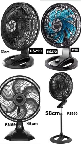 Ventiladores Britânia - Conforto e Qualidade Garantidos!