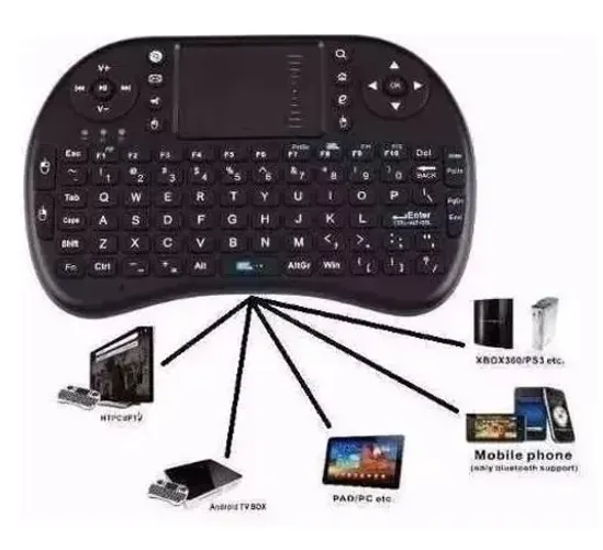 Mini Teclado Touch Pad Sem Fio Wireless Universal Para Pc Tv Box