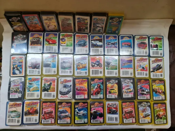 Coleção Super Trunfo Original Grow em excelente estado - Raridade