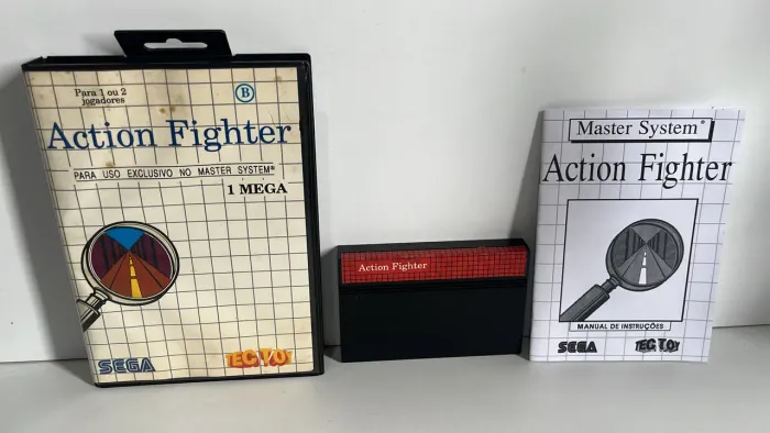 Action Fighter - Sega Master System - Manual Reprodução