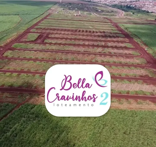 Terreno à venda no Bella Cravinhos 2 - Pronto para construir!