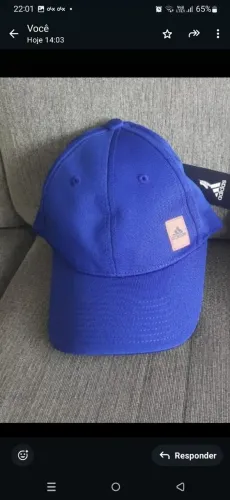 Boné Adidas Azul
