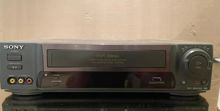 Vídeo cassete sony slv-60hfbr
