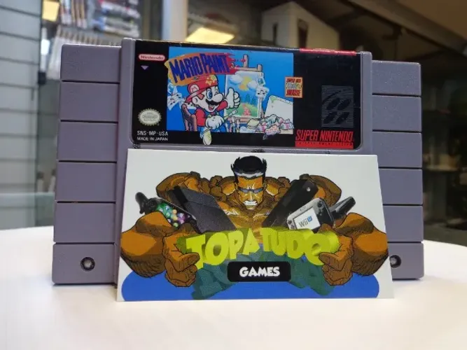 Cartucho Mario Paint Super Nintendo 