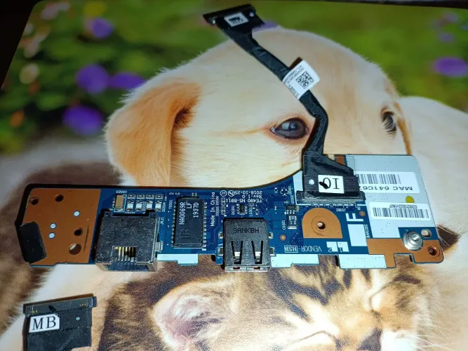 Placa Filha Rede Lan Porta Usb Lenovo Thinkpad E480 Ns-b421