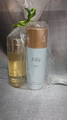 Kit Boticário Lily Óleo + Splash Colônia 
