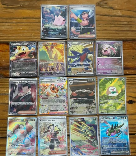 ? Lote de Cartas Pokémon - Preço Imperdível! (15% abaixo da Liga)