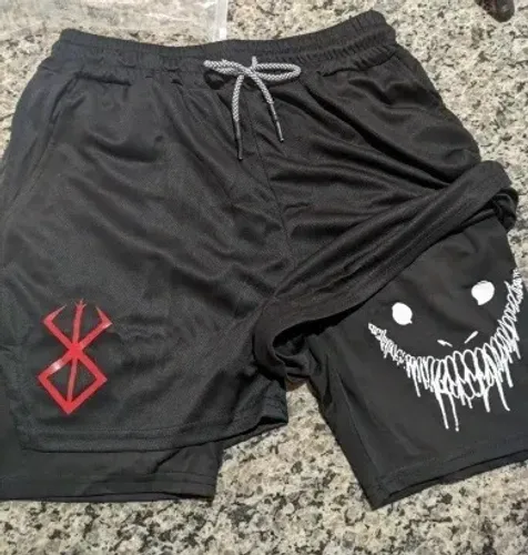 Calção Esportivo com Deck duplo masculino do G ao GG Novo A Pronta Entrega!!