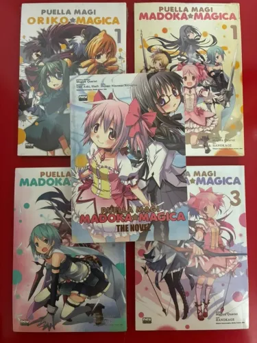 LACRADO - Puella Magi Madoka Magica Completo 1 ao 3 + Oriko Magica + Novel