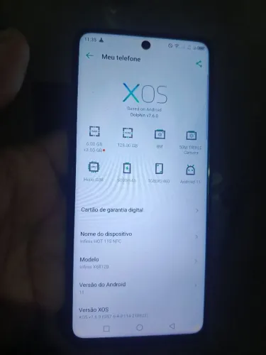 celular infinix gamer edição limitada freefire 128gb 50mp câmera 9gb ram e bateria 5000