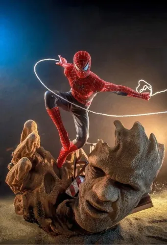 Hot Toys Spiderman Tobey Maguire No Way Home Homem Aranha Deluxe ultimo filme