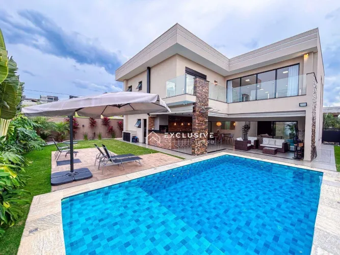 Casa com 4 dormitórios à venda, 305 m² - Condomínio Residencial Ecopark Bourbon - Caçapava