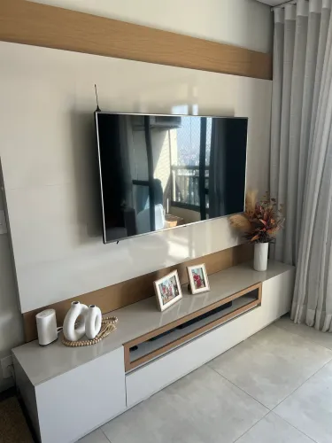 Rack com painel 