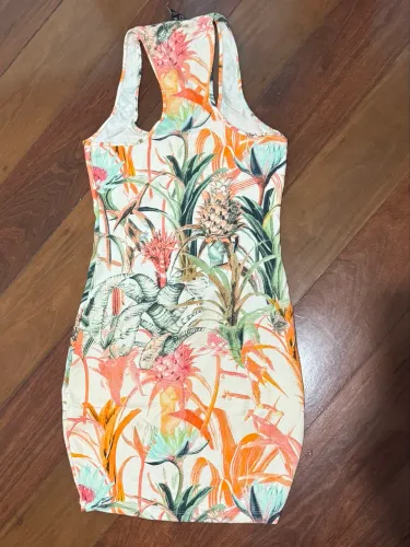 Vestido Colcci Estampado - Lindo e Novo