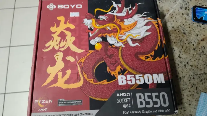 Placa mãe Soyo B550M
