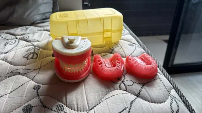 Manequim dentistica +refil de endo + brinde 