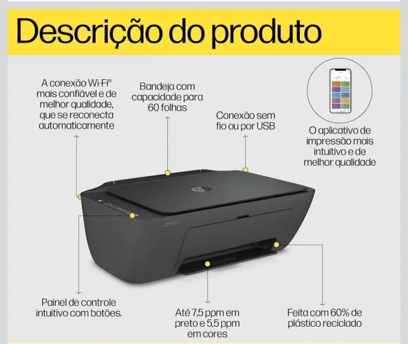 Impressora HP DeskJet 2774