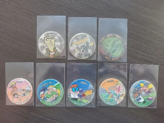 Lote de Tazos Toon na Copa