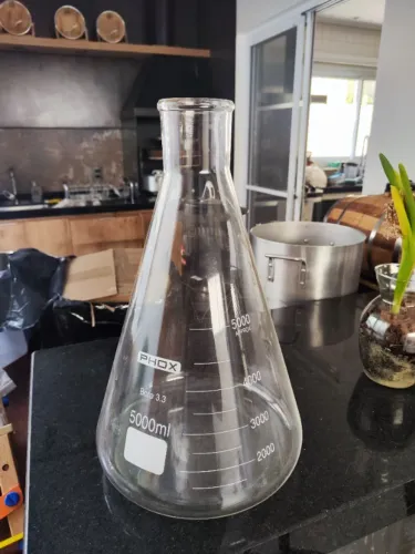 Erlenmeyer 5 litros