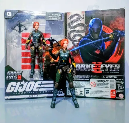 Gi.joe classifild séries Snake eyes Scarlet