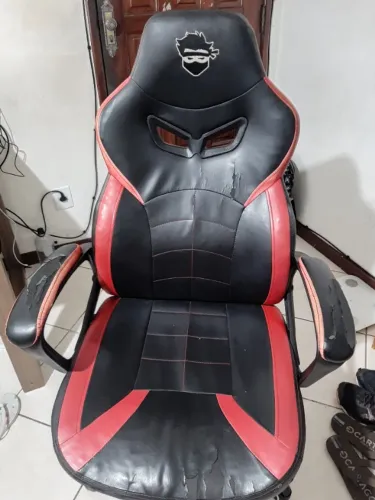 Cadeira Gamer ninja Usada (marcas de uso)