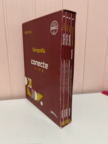 Box de Livros de Geografia Conecte Live