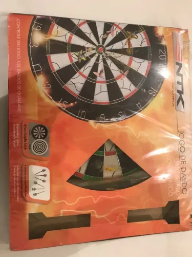 JOGO DE DARDOS NTK DUPLA FACE 45CM - NOVO LACRADO - ORIGINAL