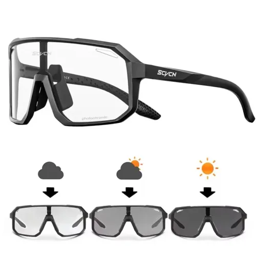 SCVCN Óculos de sol FOTOCROMÁTICOS para ciclismo e outros esportes UV400