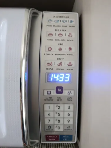 Microondas Electrolux 34l branco