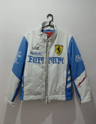 Jaqueta Ferrari F1 Vintage Racing Champions Bomber G