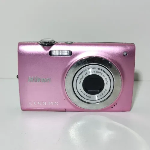 Câmera Digital Nikon Coolpix S2500 12MP 4x Rosa + Acessórios