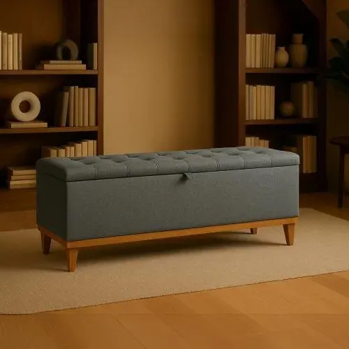 Recamier Base com Madeira Baú resistente