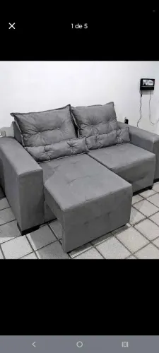 Sofá retrátil direto de fabrica de 1,60 de largura com espuma de 10cm d33