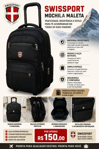Mochila Executiva Swissport