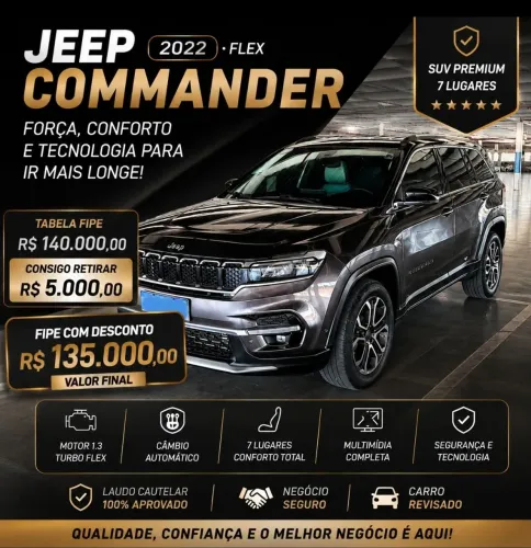 Jeep Commander Limited T270 1.3 TB Flex AUT 2022