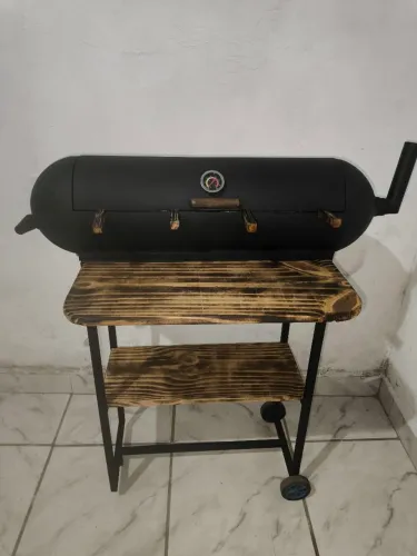Churrasqueira cilindro GNV 