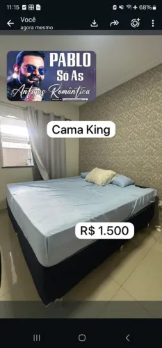 Vendendo uma cama king  seminova 