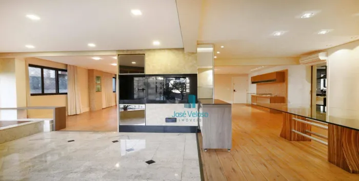 Apartamento com 3 dormitórios para alugar, 173 m² por R$ 8.900/mês - Champagnat - Curitiba